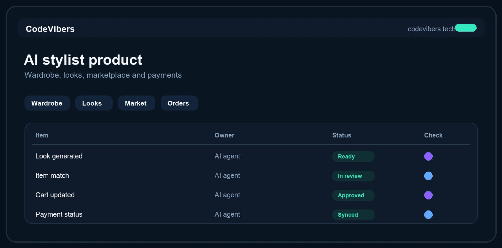 AI Stilist Home Page